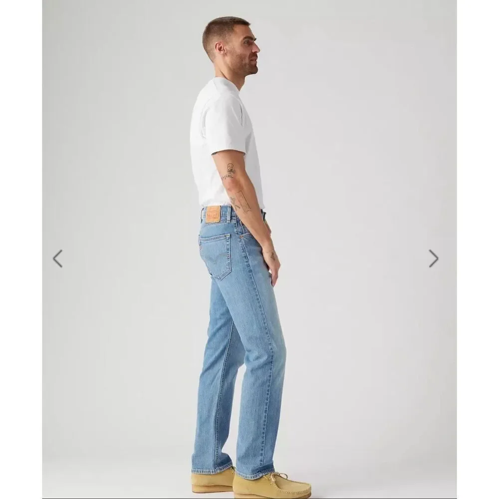 Levi’s 505 Men’s Regular Fit Straight Leg Jeans 34/30 NWT
